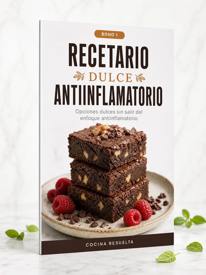 Recetario Dulce Antiinflamatorio