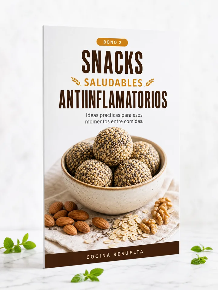 Snacks Saludables Antiinflamatorios