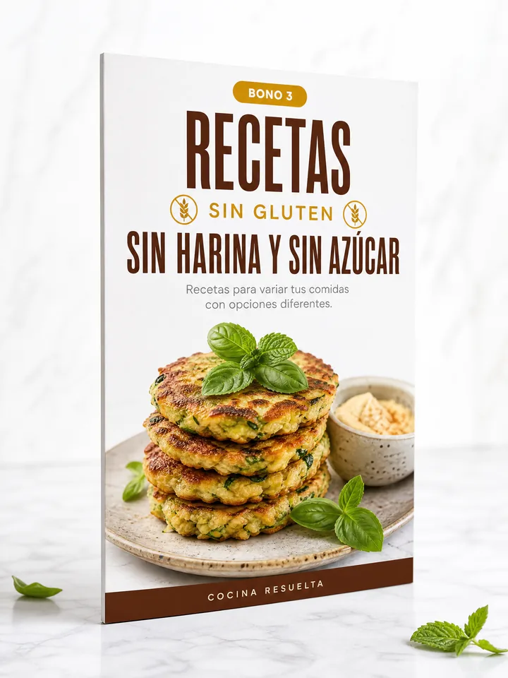 Recetas Sin Gluten, Sin Harina y Sin Azúcar